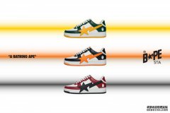 BAPE STA OS携活力配色迭代新生